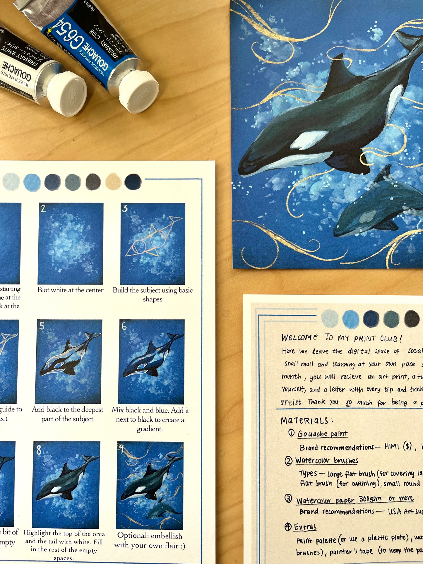 November Tutorial/Print: Orca