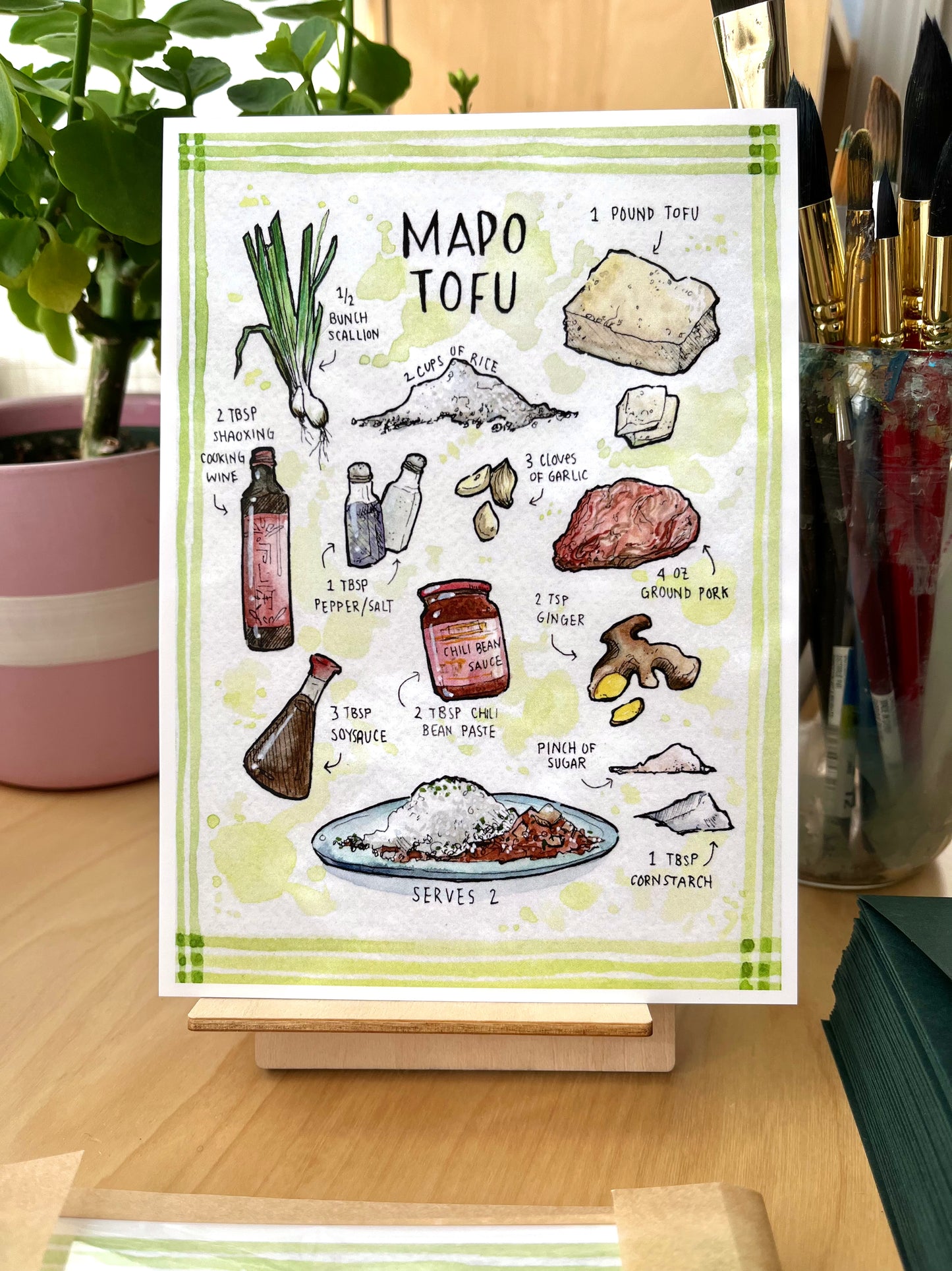 Mapo Tofu |Painted Sustenance|